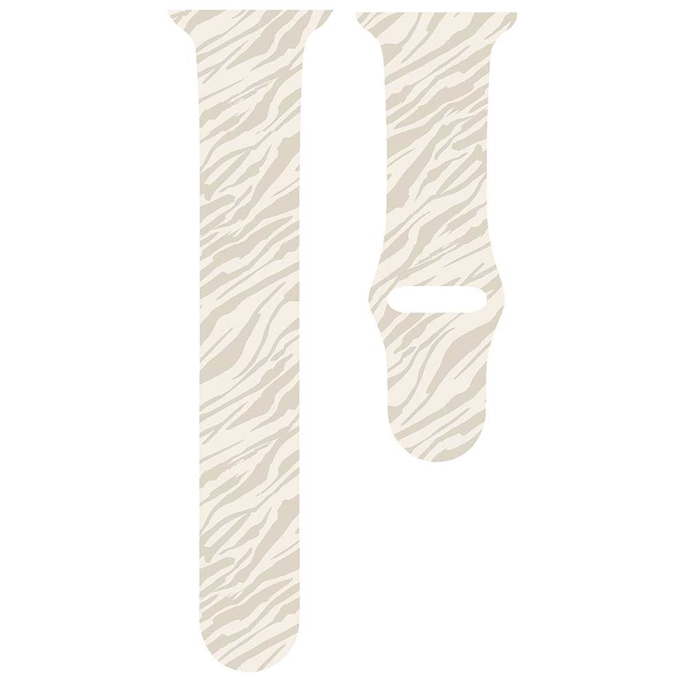 Cinturino sport con stampa per Apple Watch - zebra galassia