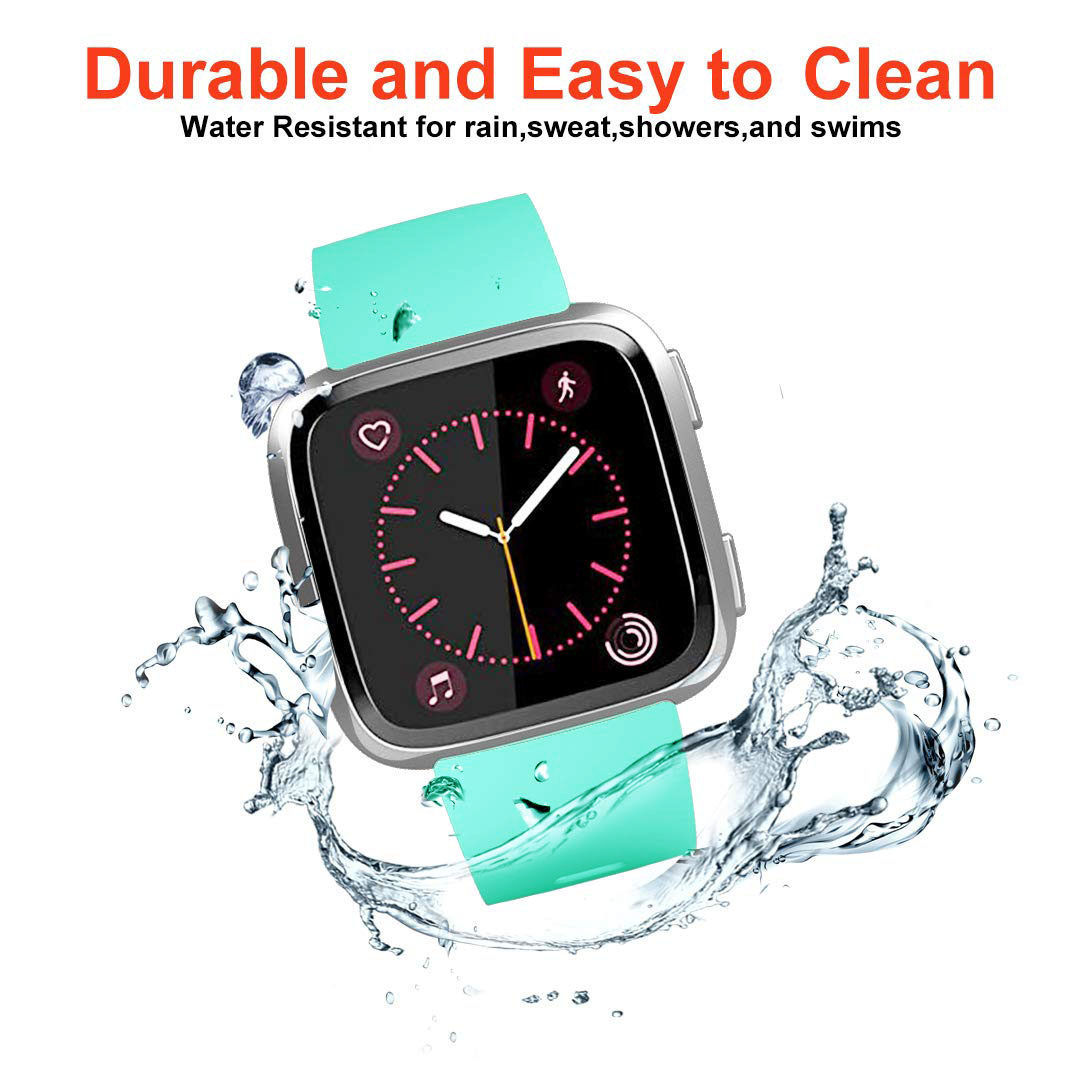 Cinturino sport per Fitbit Versa - blu altro