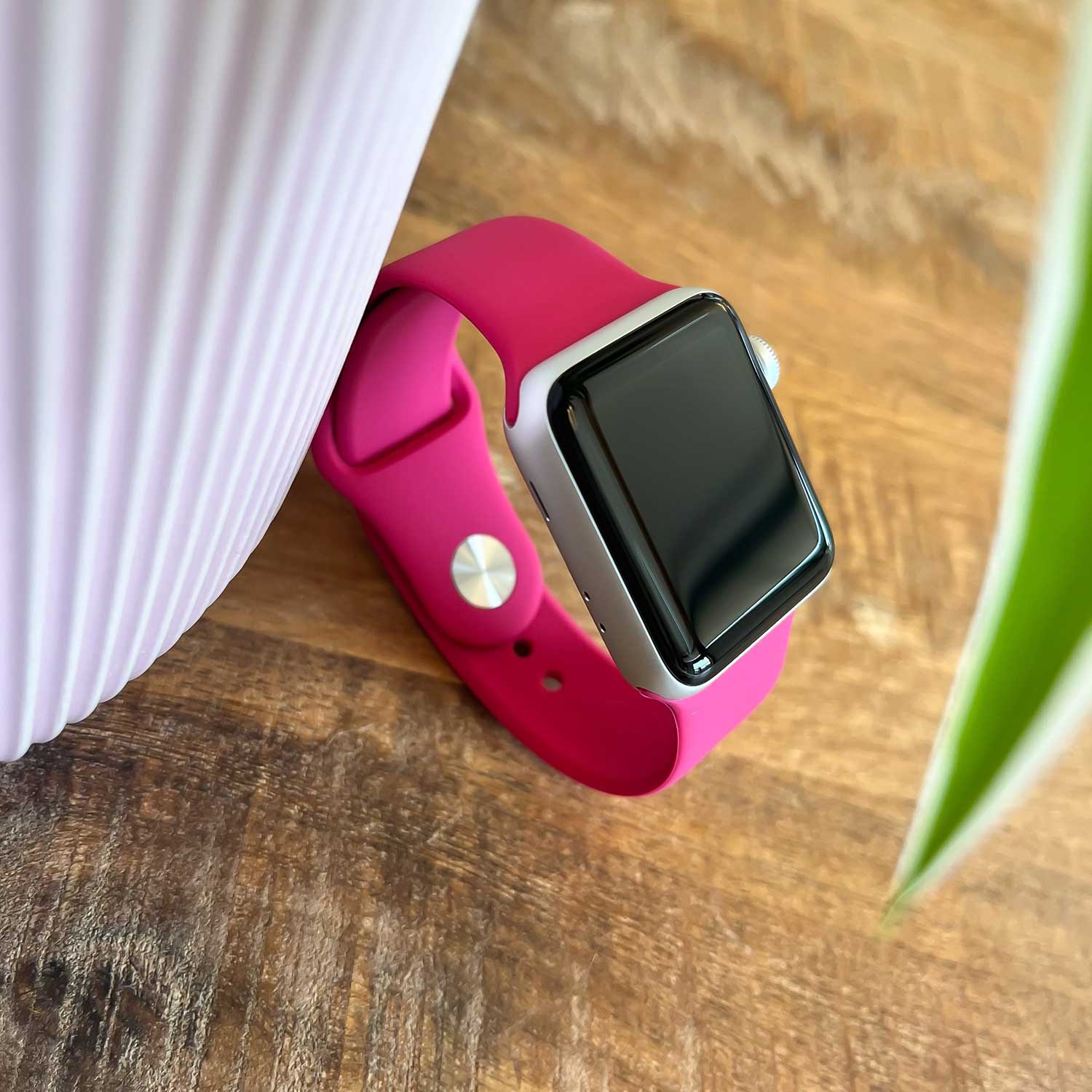 Cinturino sport per Apple Watch - melograno