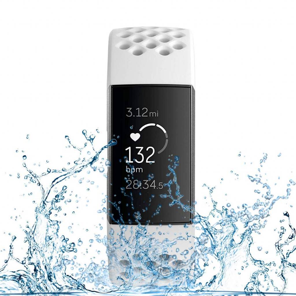 Cinturino sport point per Fitbit Charge 3 & 4 - bianco