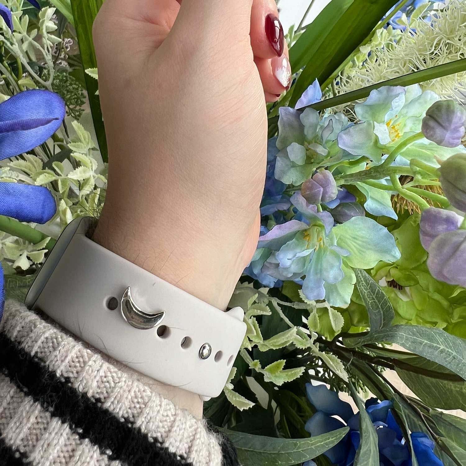 Gioielli per Apple Watch - moon argento