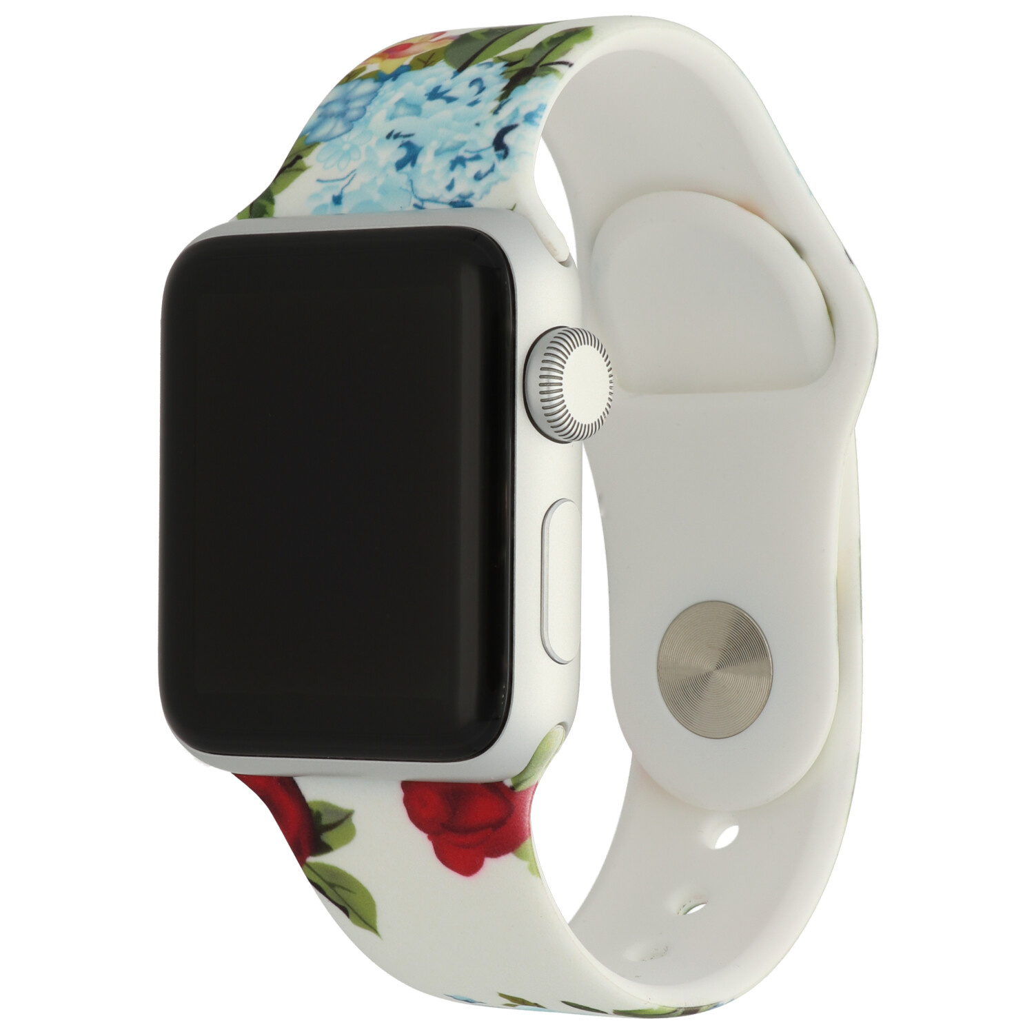 Cinturino sport con stampa per Apple Watch - fiori