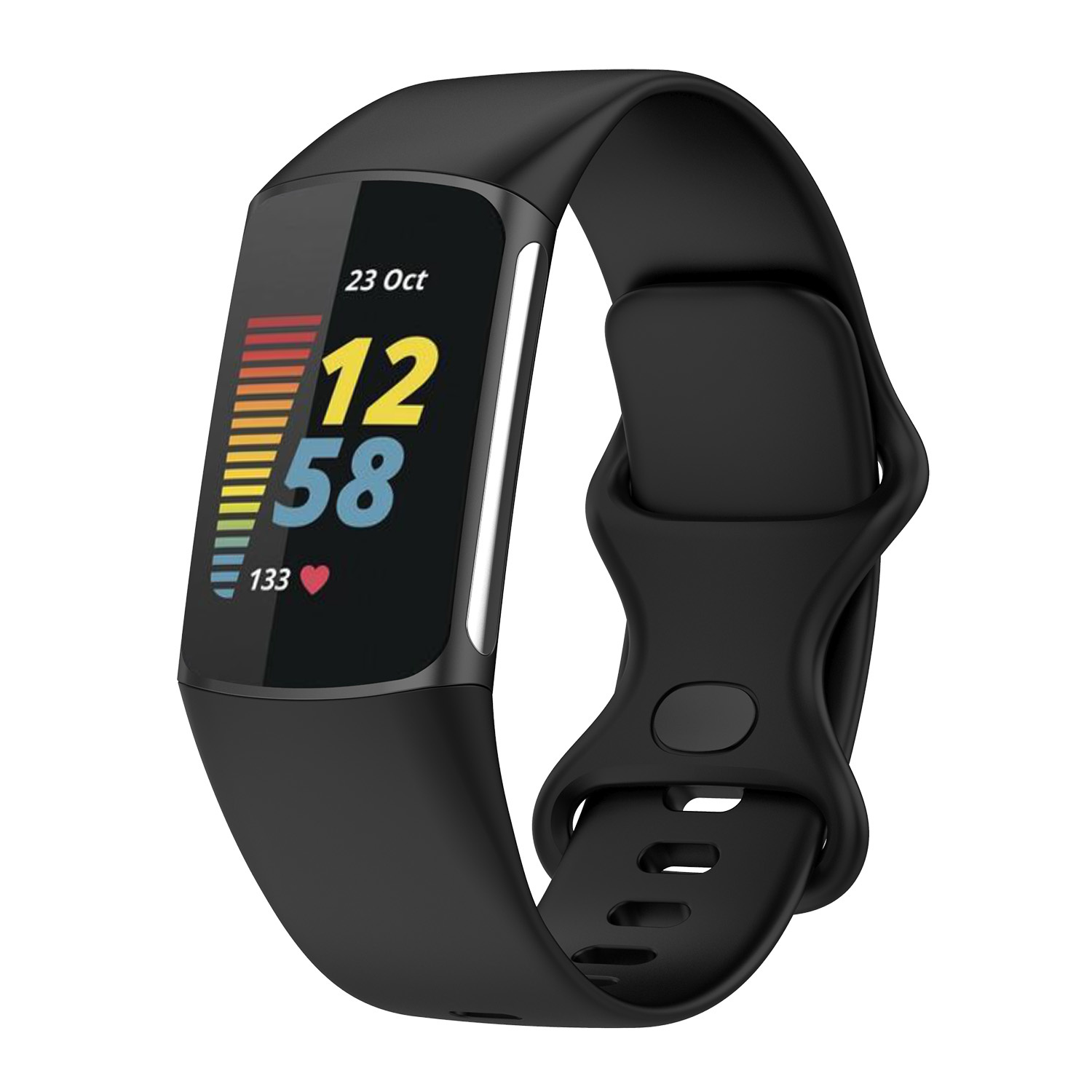 Cinturino sport per Fitbit Charge 5 - nero