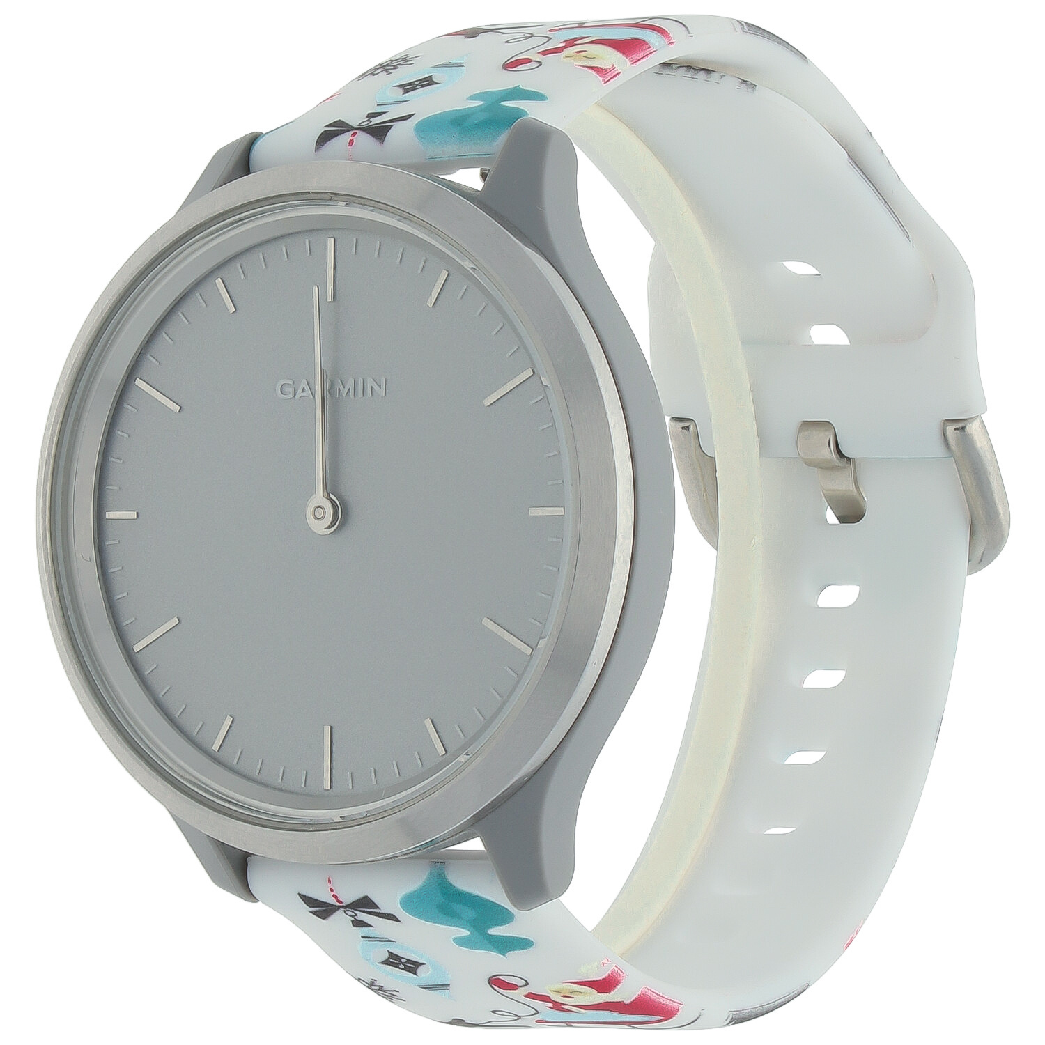 Cinturino sport con stampa per Samsung Galaxy Watch - Bianco Natale