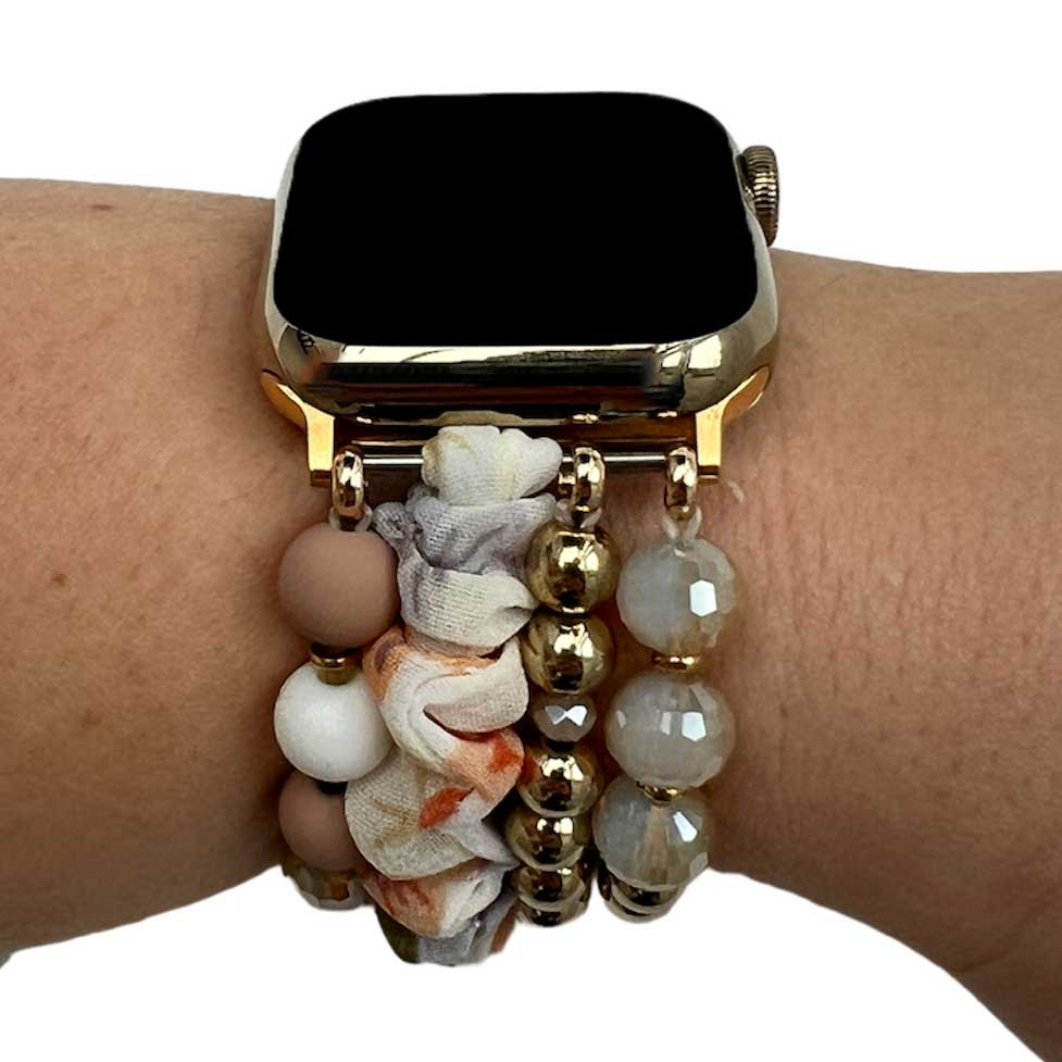 Cinturino gioielli Apple Watch – Noa beige