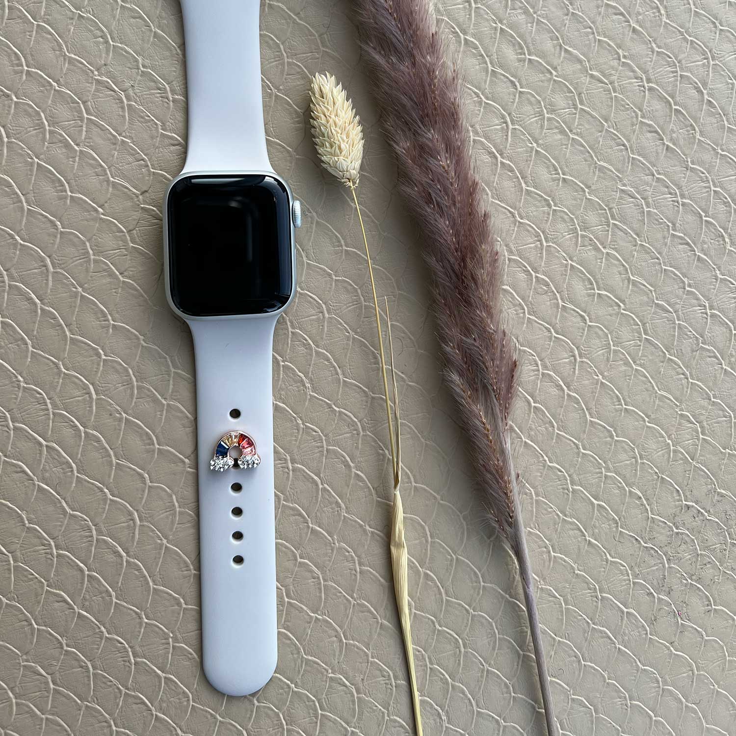 Gioielli per Apple Watch - arcobaleno oro rosa
