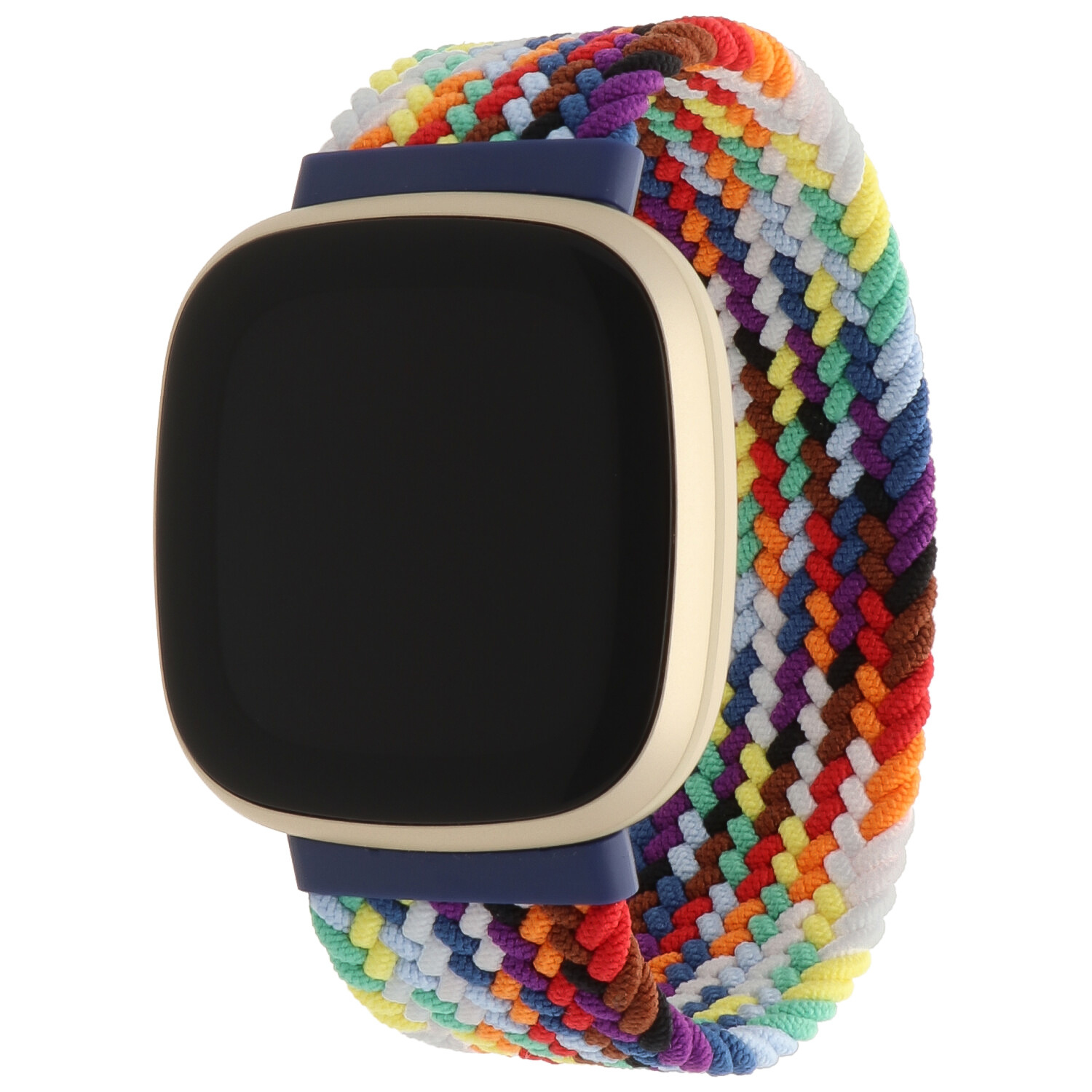 Cinturino Solo intrecciato in nylon per Fitbit Versa 3 / Sense - colorato e luminoso