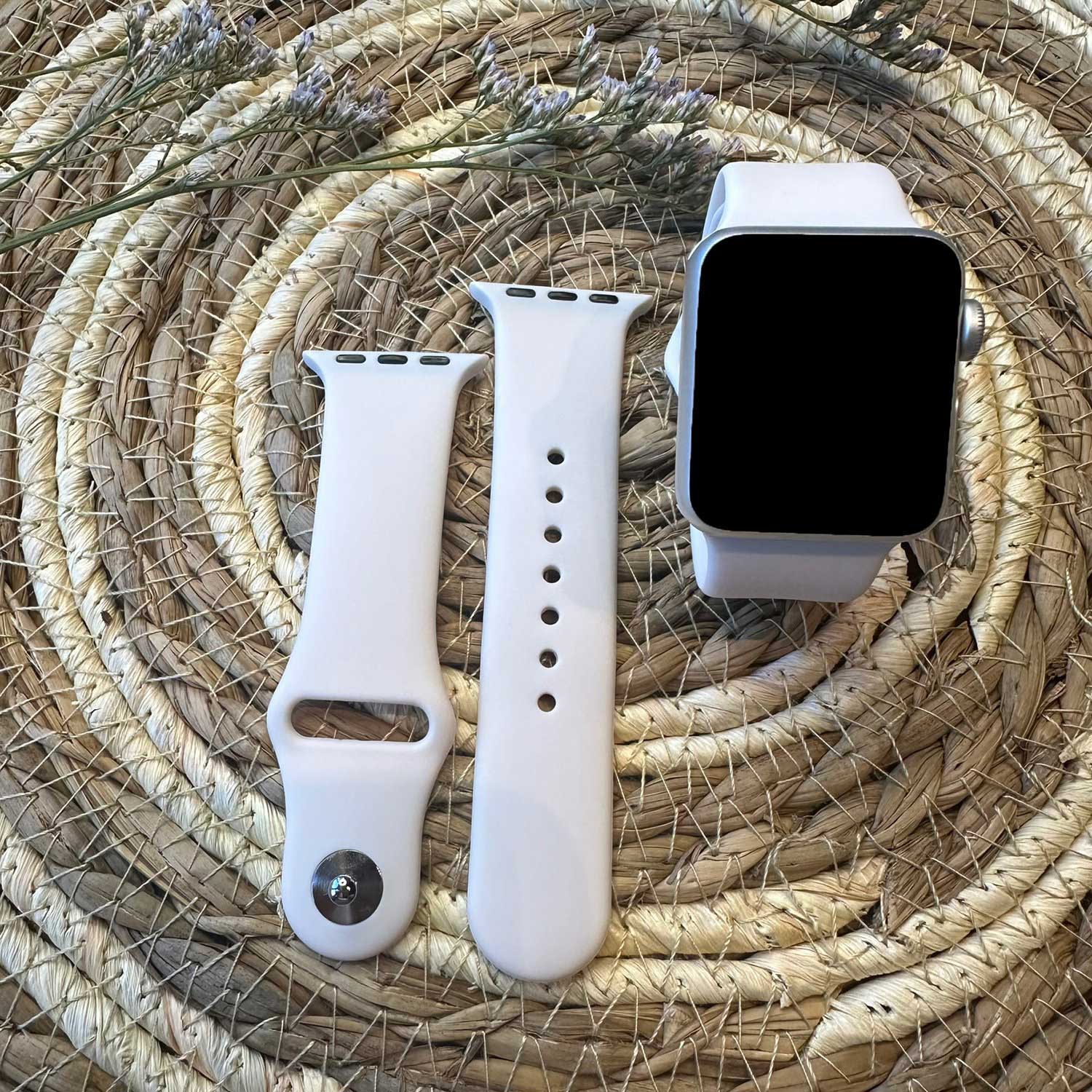 Cinturino sport per Apple Watch - rosa fard