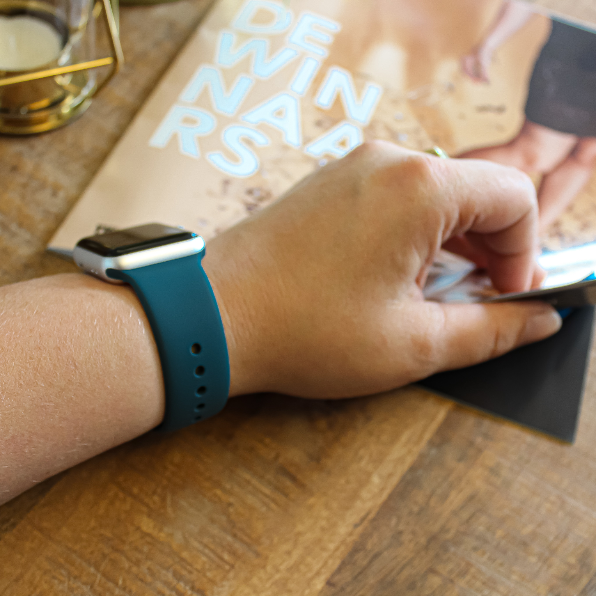 Cinturino sport per Apple Watch - verde germano reale