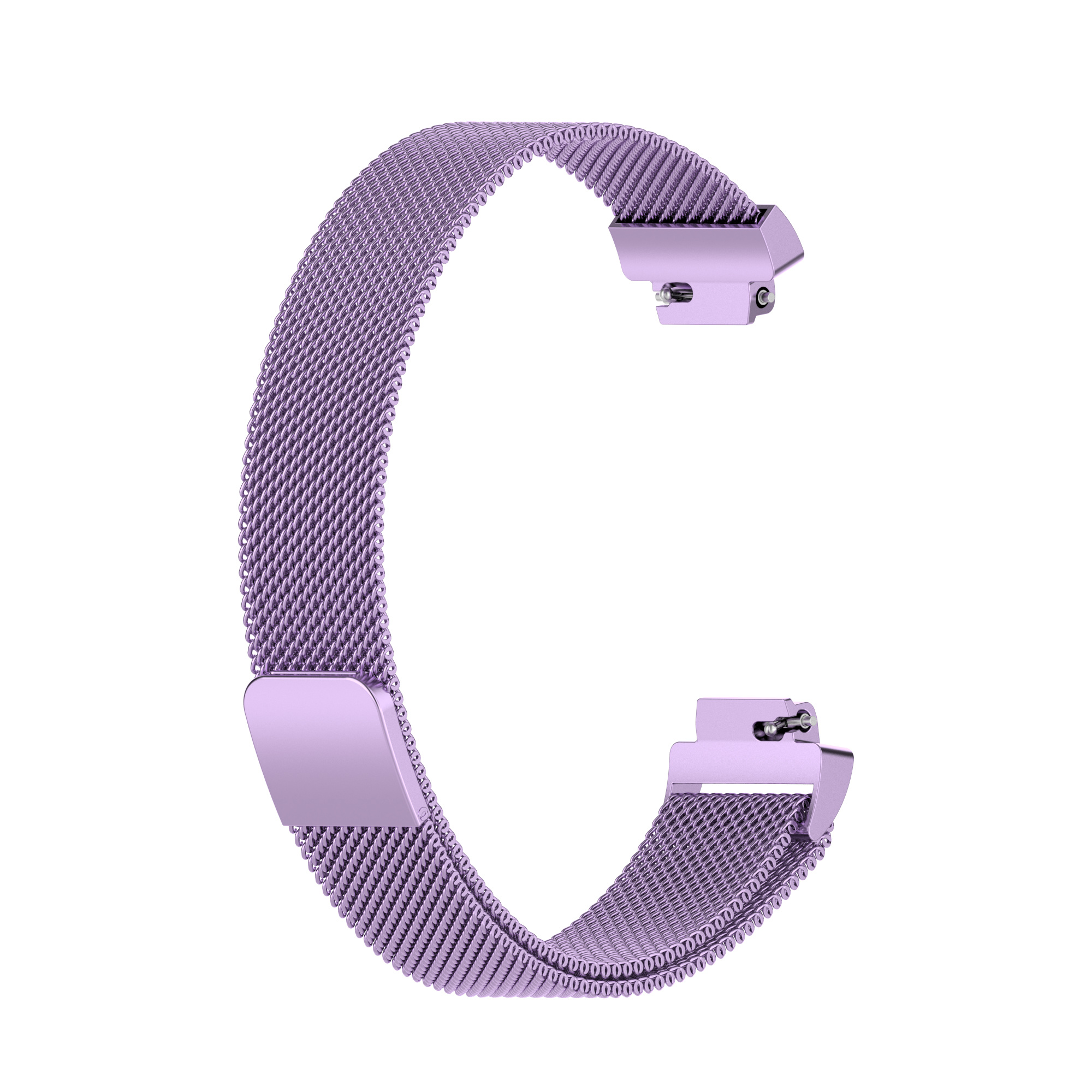 Cinturino loop in maglia milanese per Fitbit Inspire 2 - lavanda
