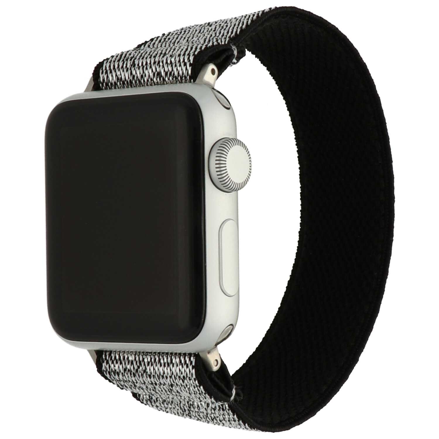 Cinturino in nylon per Apple Watch - argento