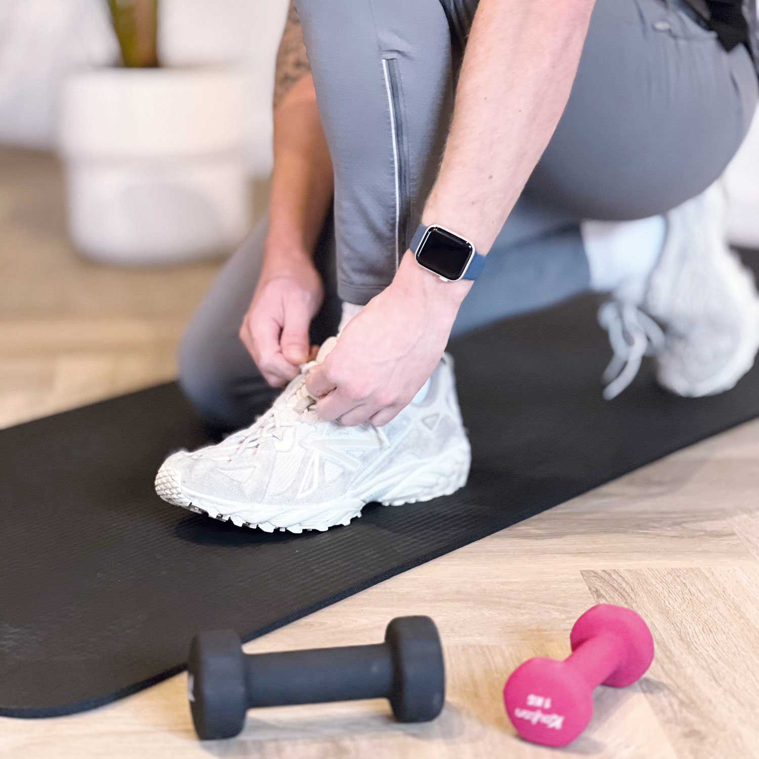 Cinturino sport per Apple Watch - blu tempesta