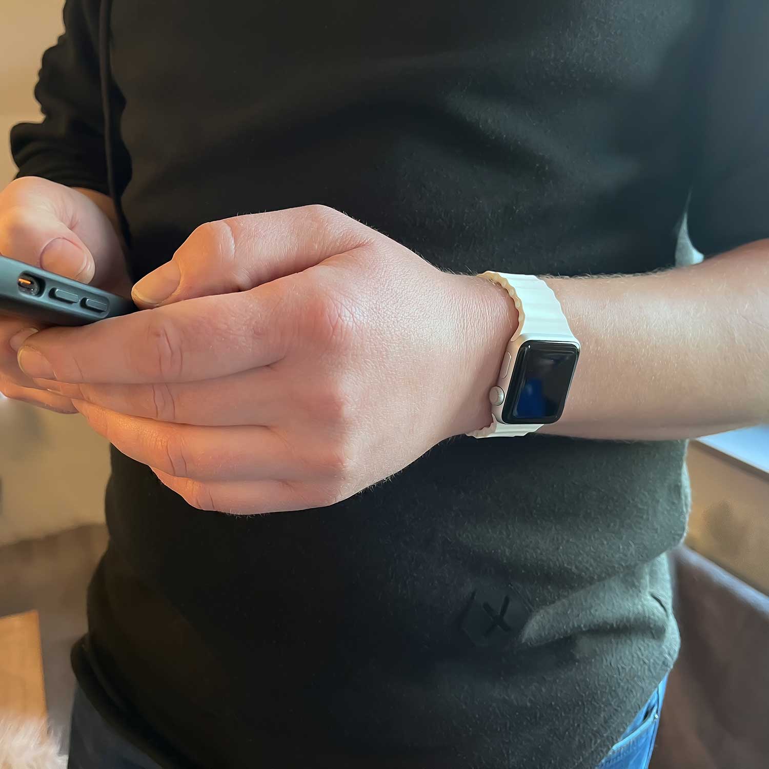 Cinturino Ocean sport per Apple Watch - bianco