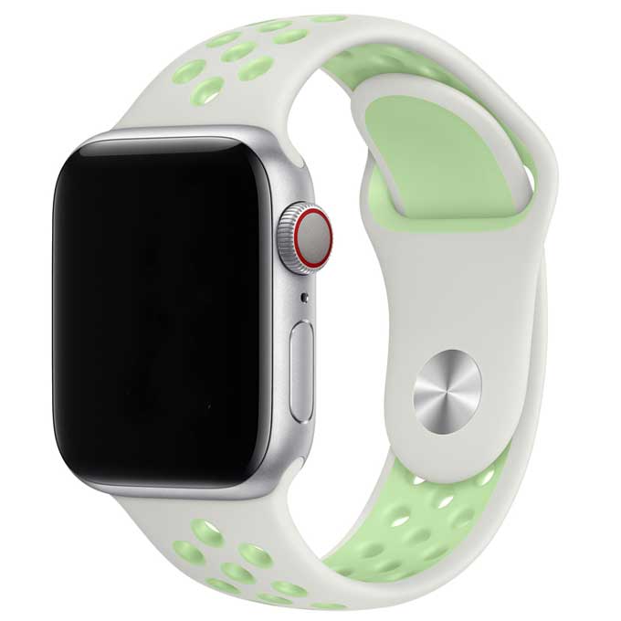 Cinturino doppio sport per Apple Watch - verde aura