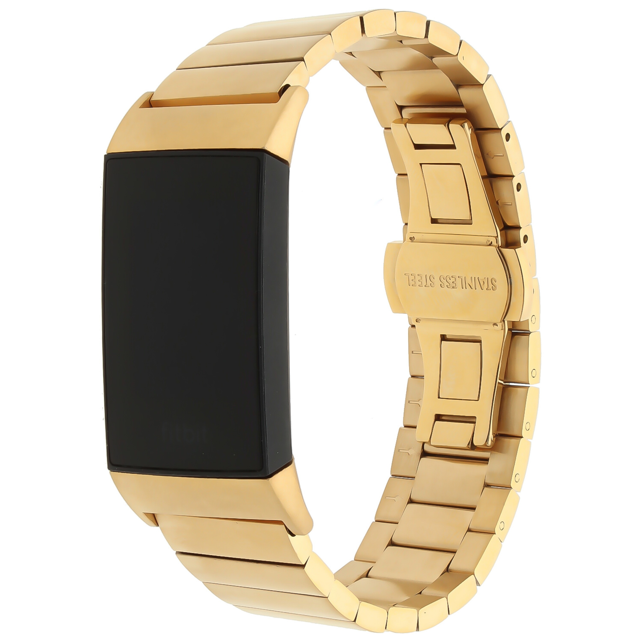 Cinturino a maglie per Fitbit Charge 3 & 4 - oro