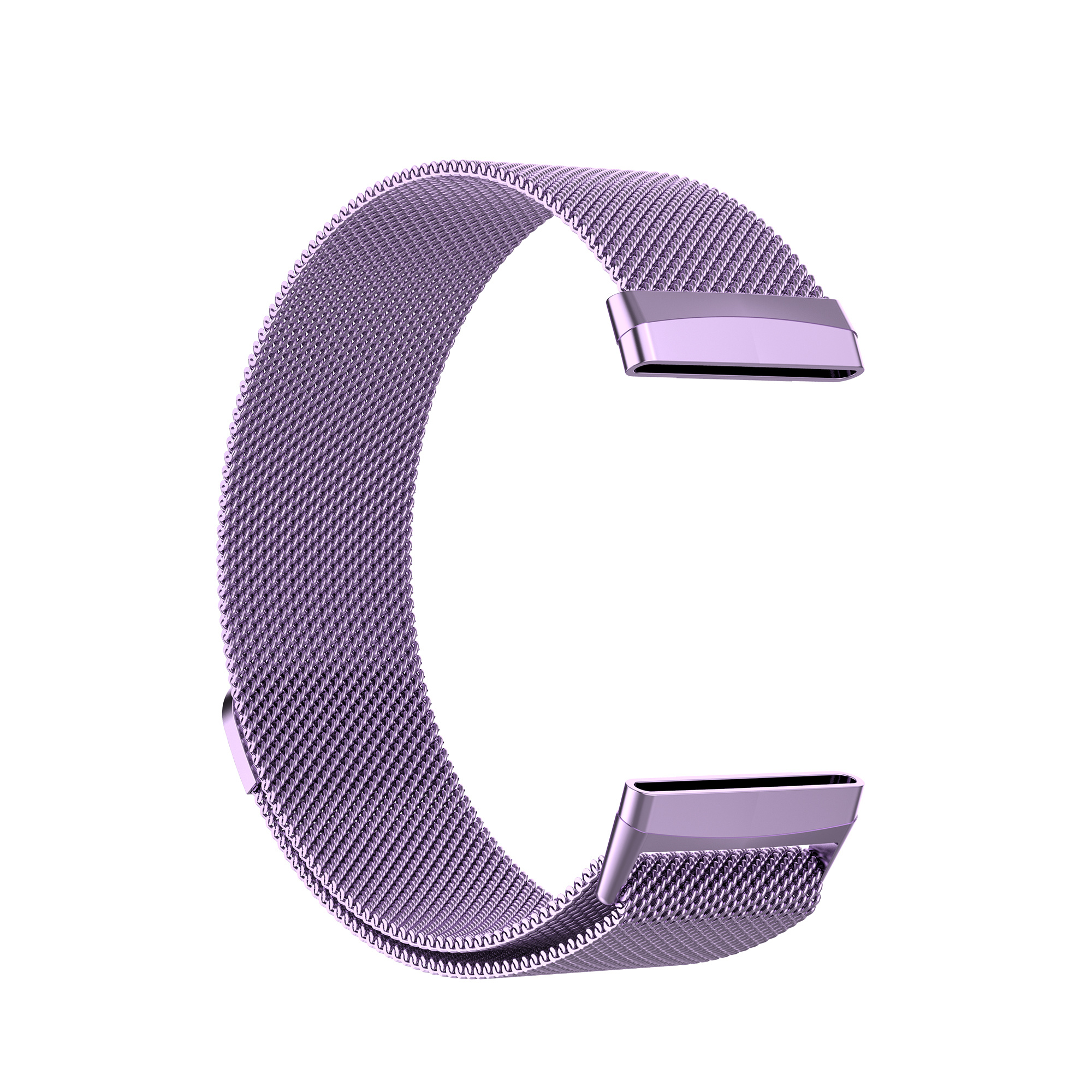 Cinturino loop in maglia milanese per Fitbit Versa 3 / Sense - lavanda