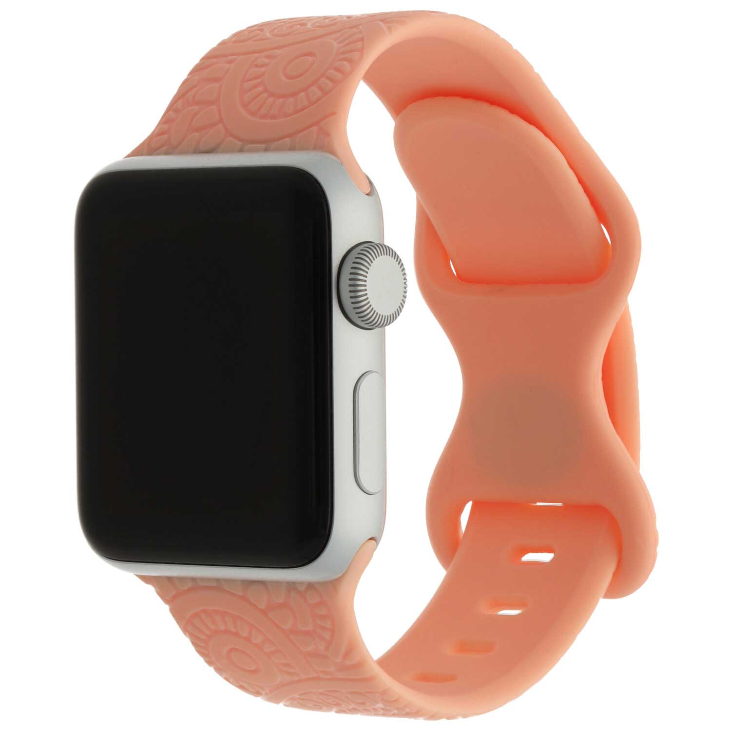 Cinturino sport con stampa per Apple Watch - Ibiza arancia