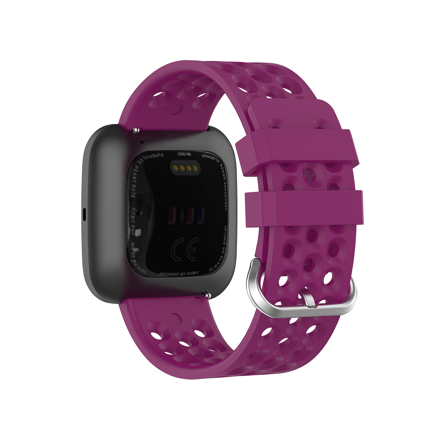 Cinturino sport point per Fitbit Versa - viola