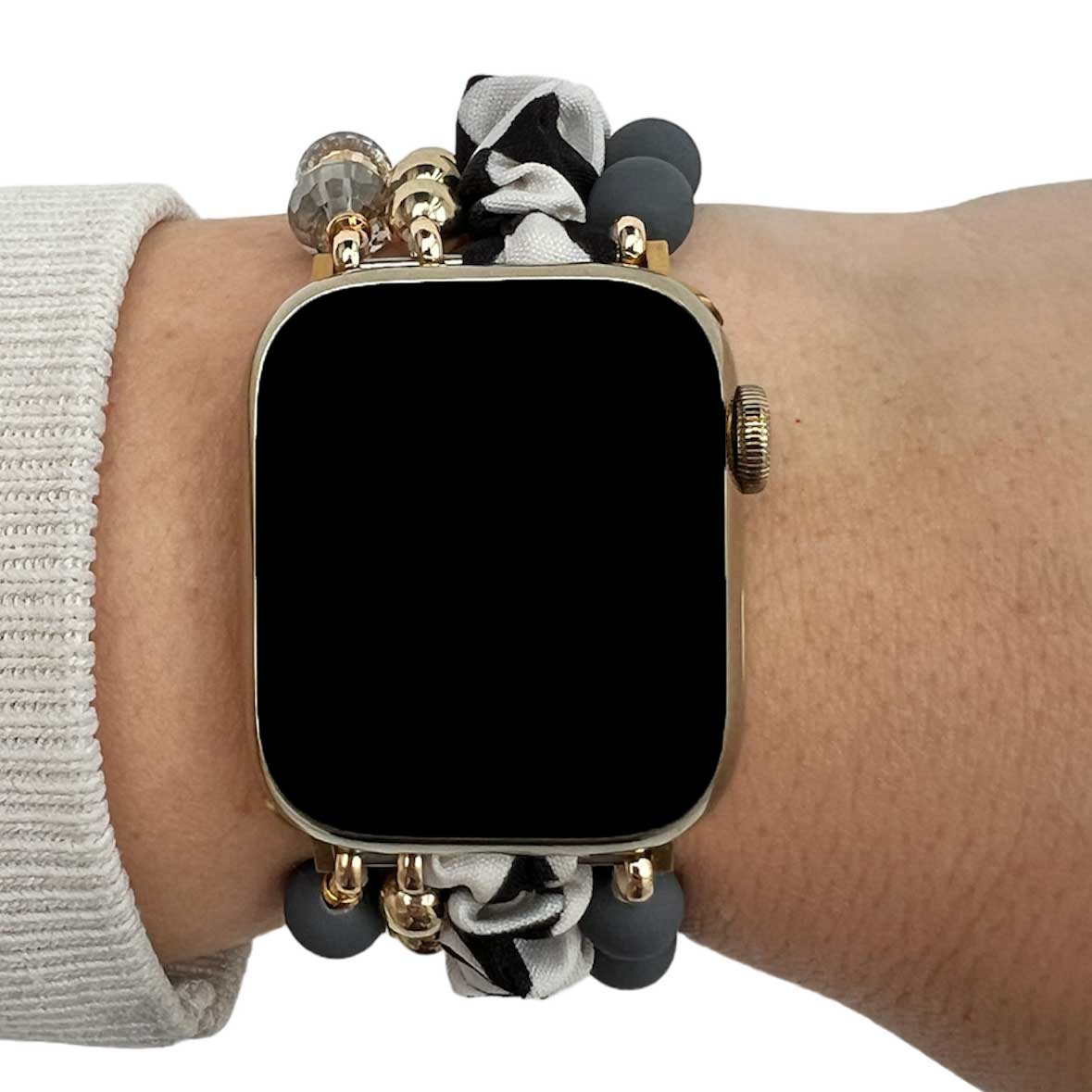 Cinturino gioielli Apple Watch – Noa nero
