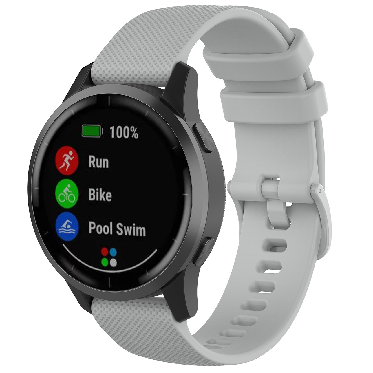 Cinturino sport con fibbia per Samsung Galaxy Watch - grigio