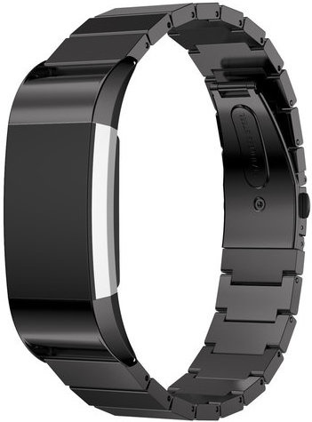 Cinturino a maglie per Fitbit Charge 2 - nero