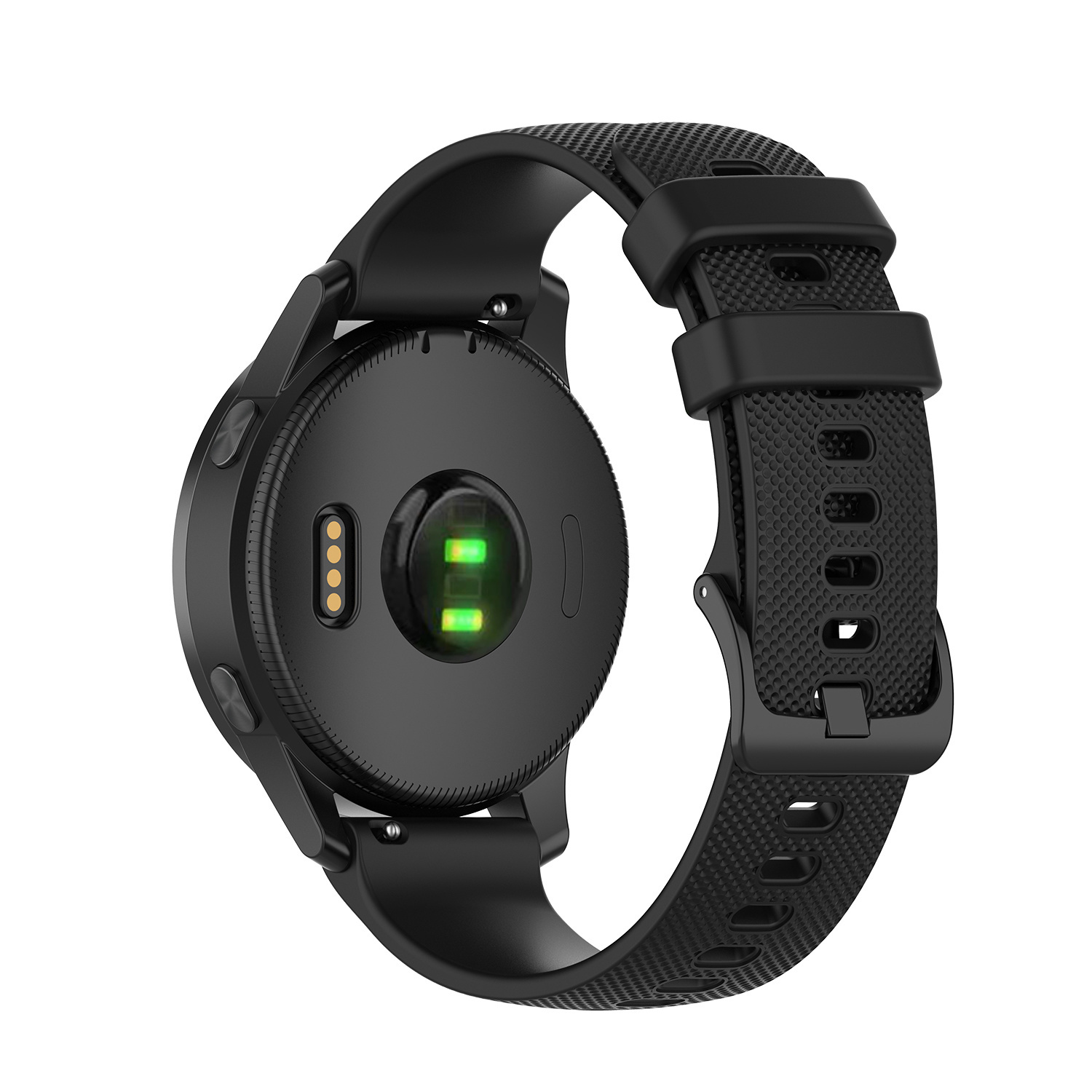 Cinturino sport con fibbia per Huawei Watch GT - nero