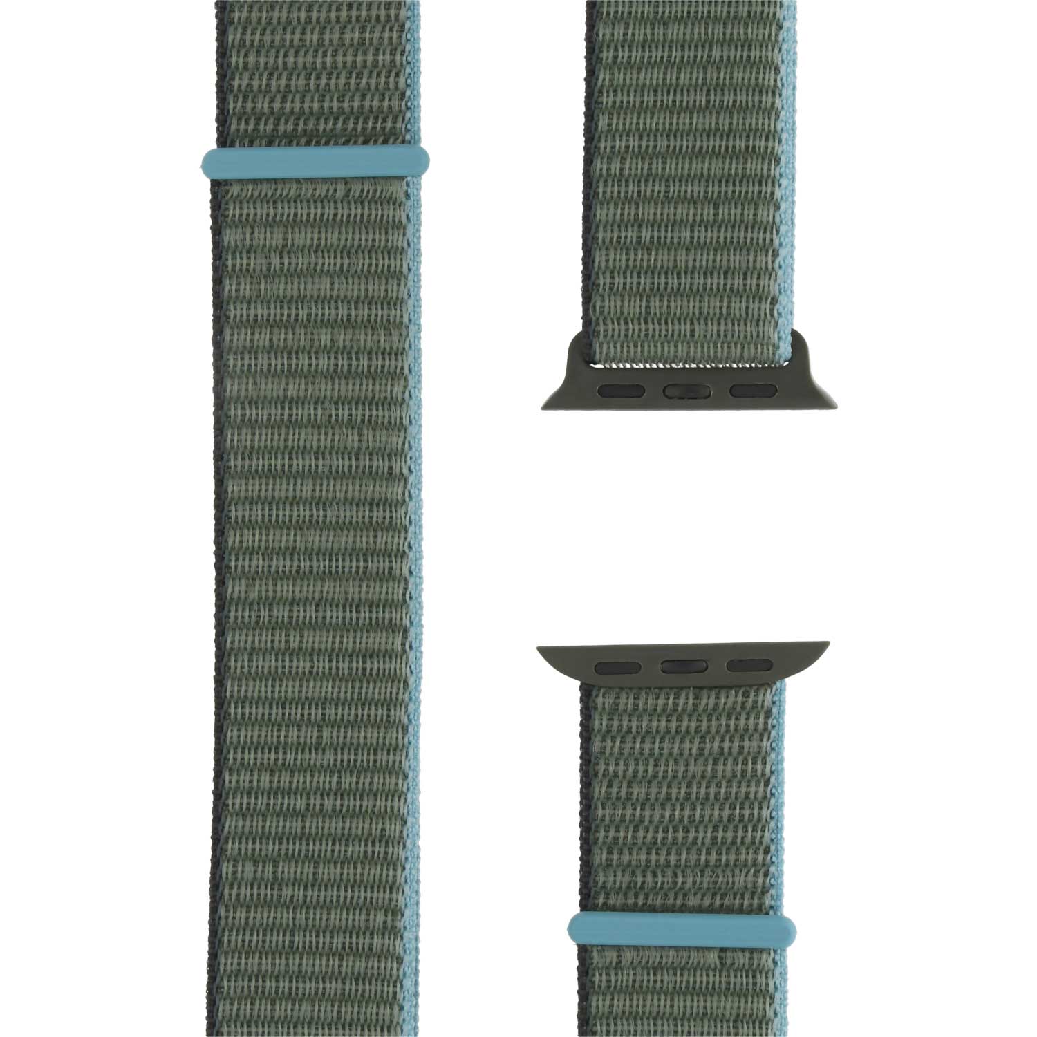 Cinturino nylon sport loop per Apple Watch - verde inverness