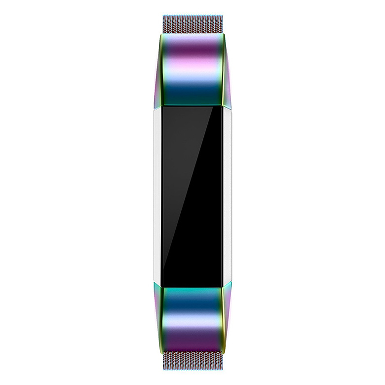 Cinturino loop in maglia milanese per Fitbit Alta - colorata
