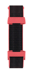 Cinturino in nylon per Fitbit Charge 3 & 4 - rosa nero