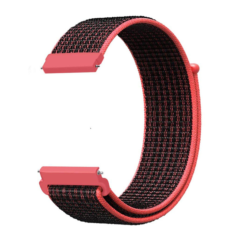 Cinturino in nylon per Polar Ignite - rosa nero