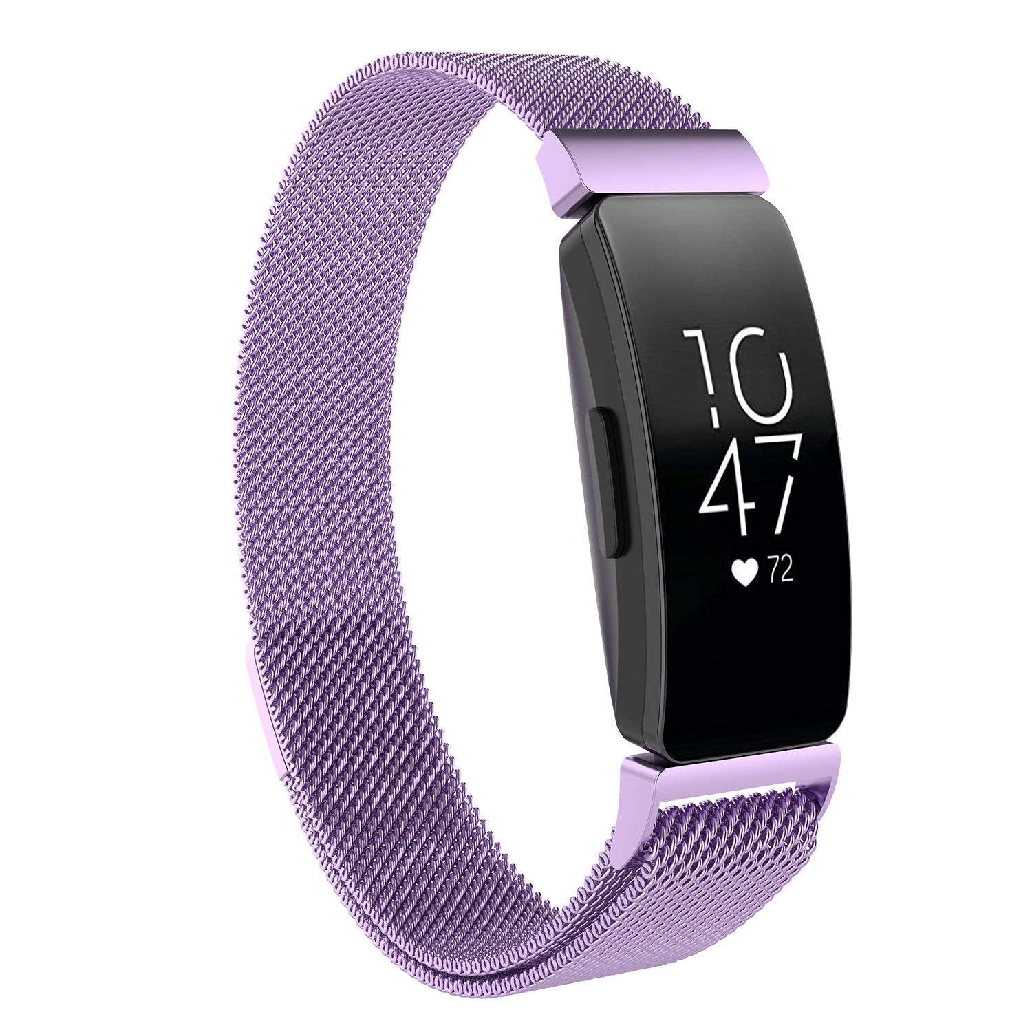 Cinturino loop in maglia milanese per Fitbit Inspire - lavanda