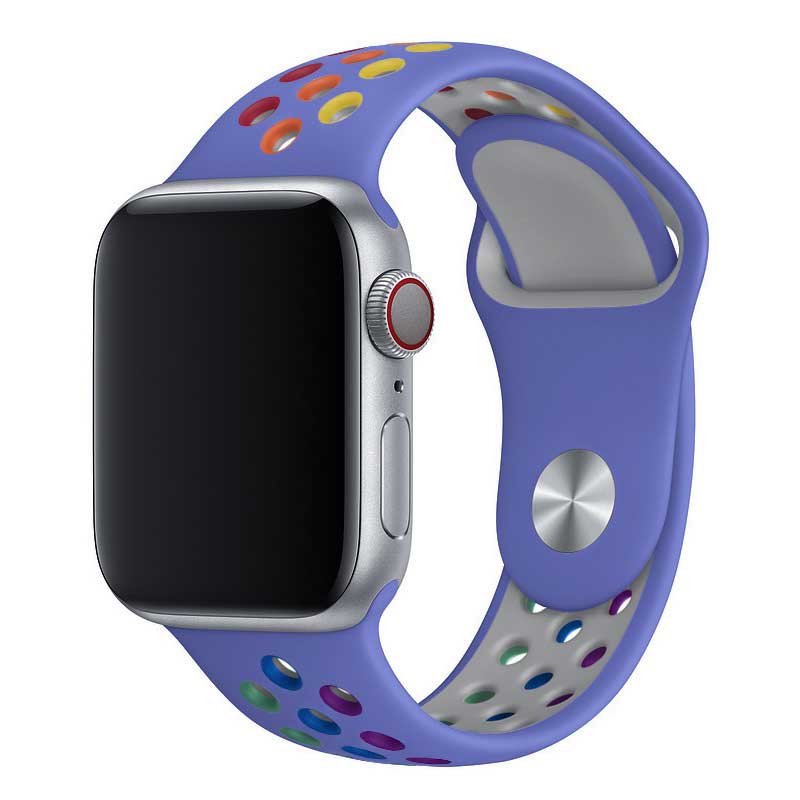 Cinturino doppio sport per Apple Watch - viola colorato