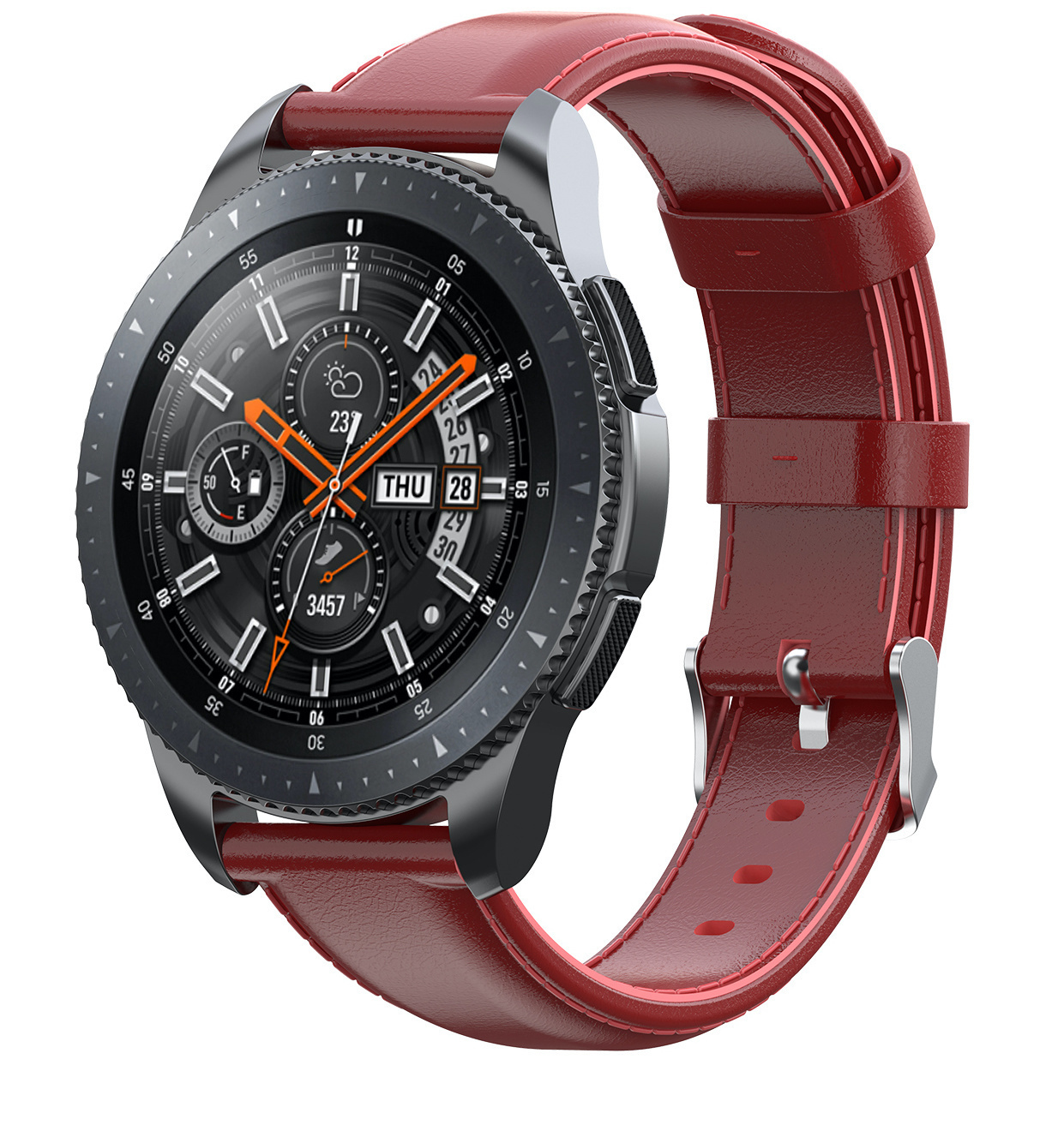 Cinturino in pelle per Polar Vantage M / Grit X - rosso