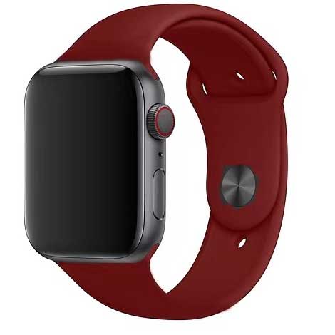 Cinturino sport per Apple Watch - rosso vino
