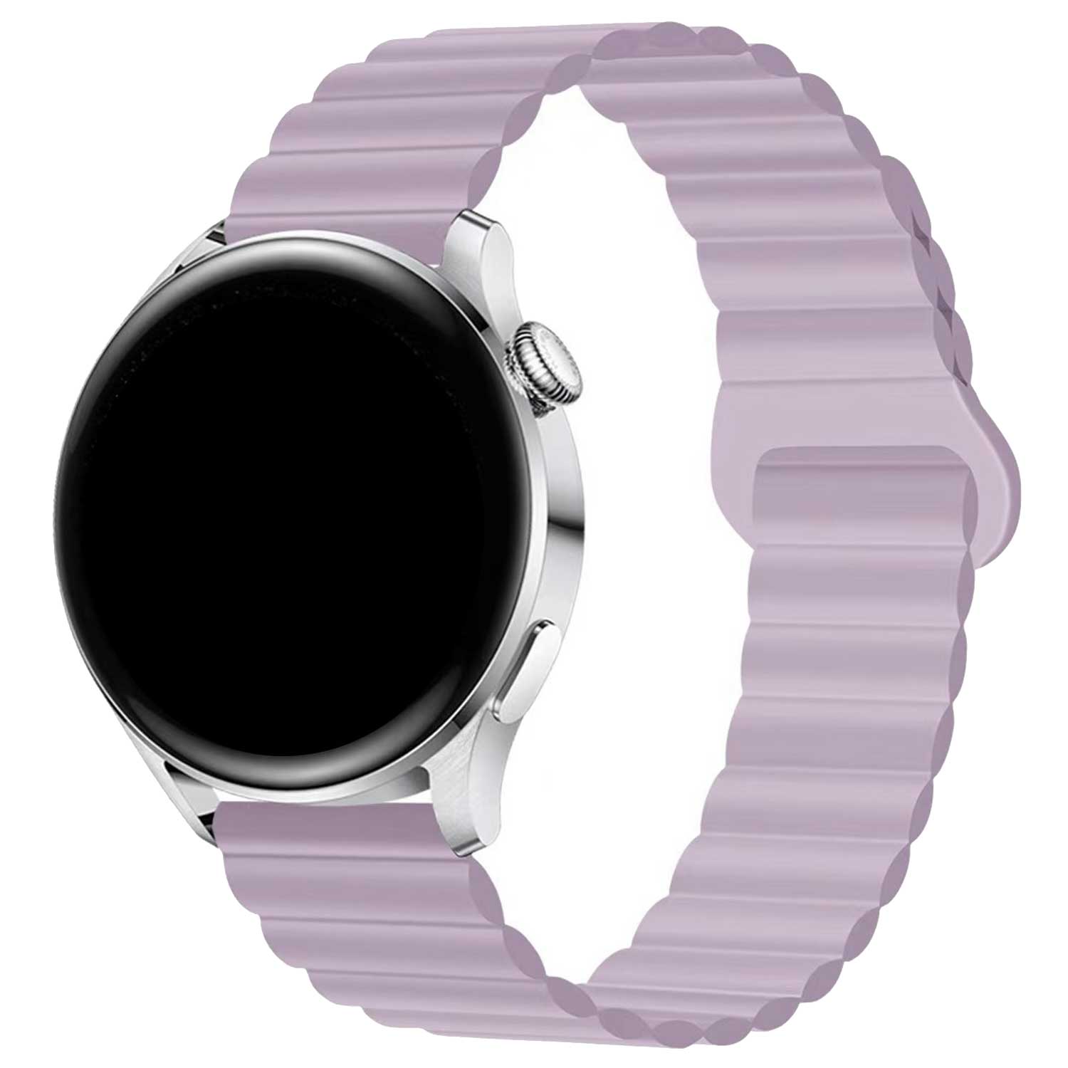 Cinturino magnetica in silicone per Samsung Galaxy Watch 5 Pro - viola