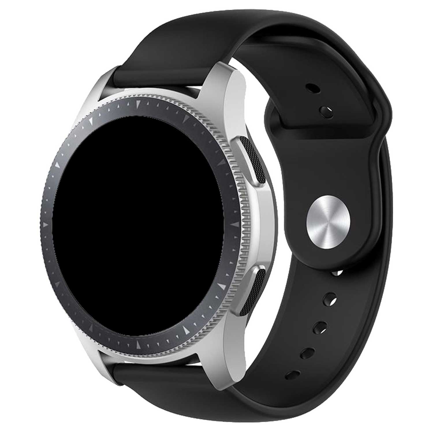Cinturino in silicone per Samsung Galaxy Watch 5 - nero