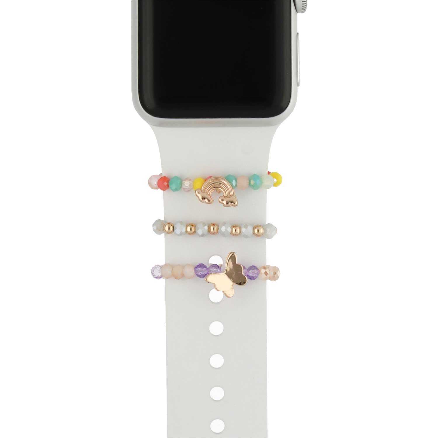 Gioielli per Apple Watch - farfalla multicolore