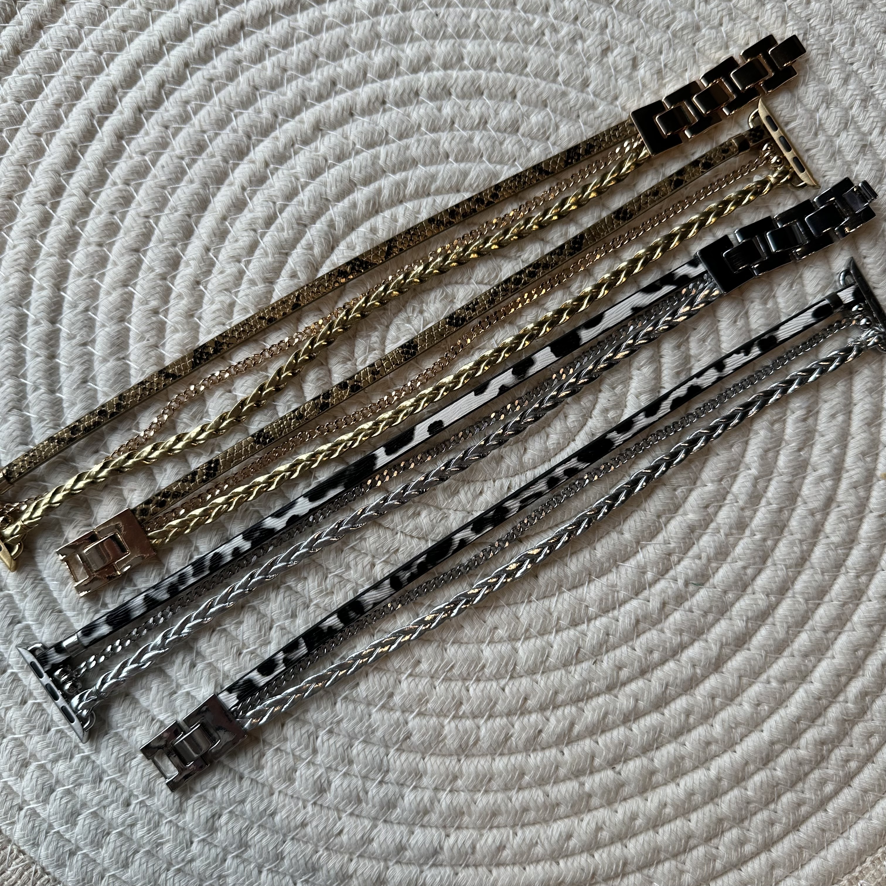 Cinturino gioielli Apple Watch – Jamie argento