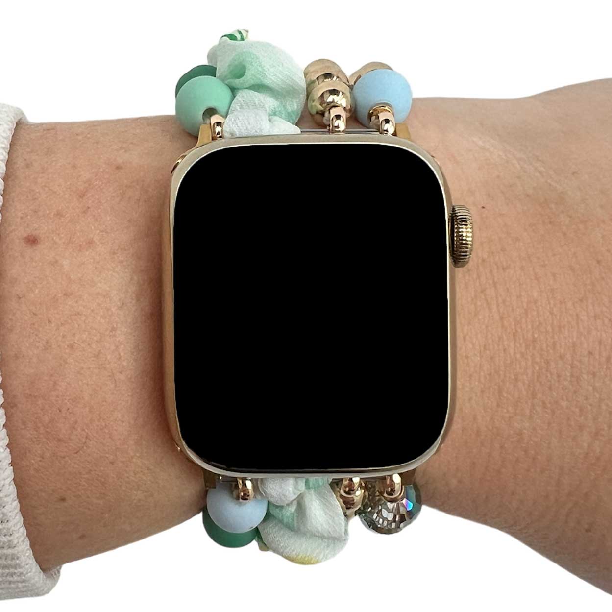 Cinturino gioielli Apple Watch – Noa verde