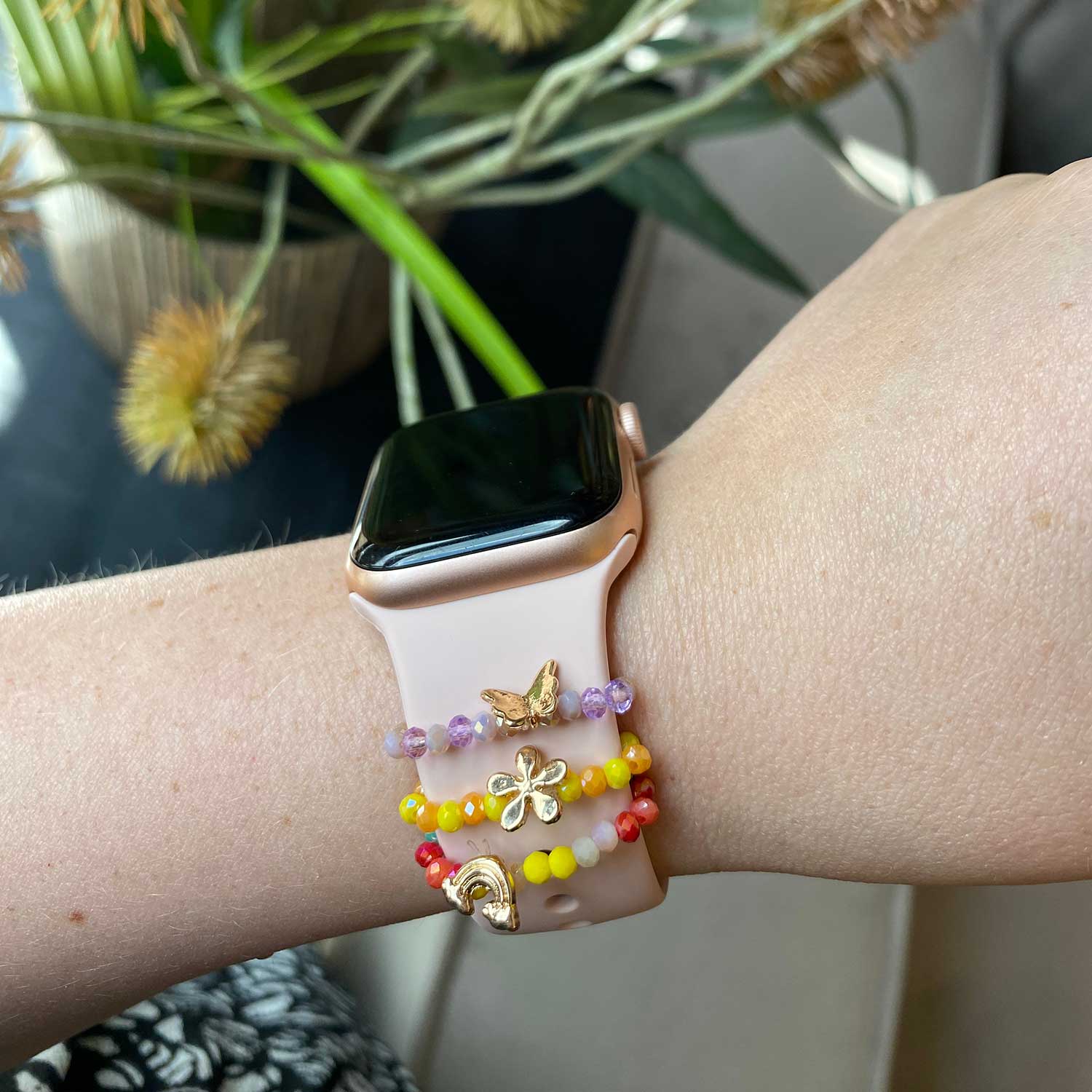 Gioielli per Apple Watch - arcobaleno multicolore