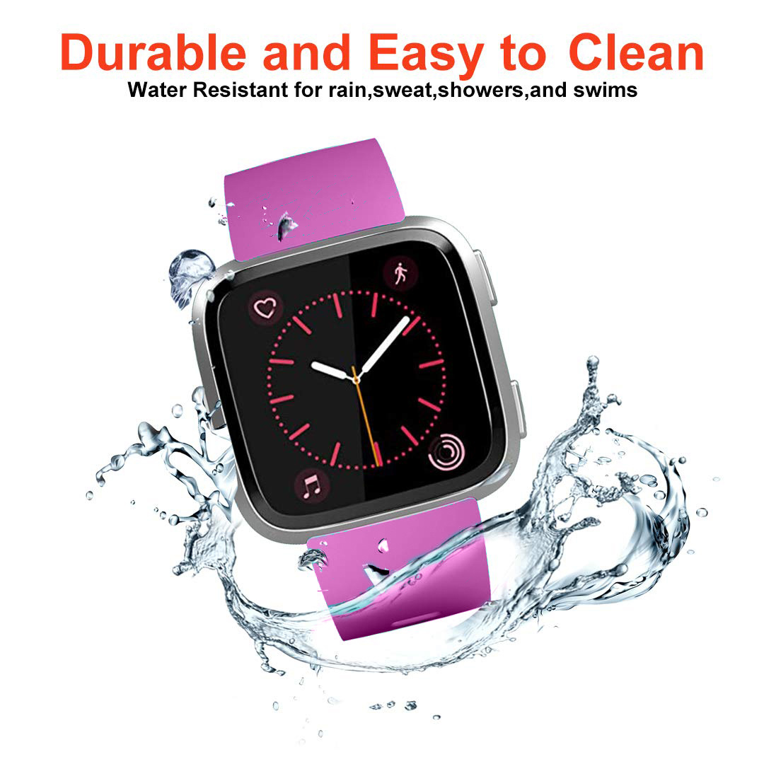 Cinturino sport per Fitbit Versa - viola