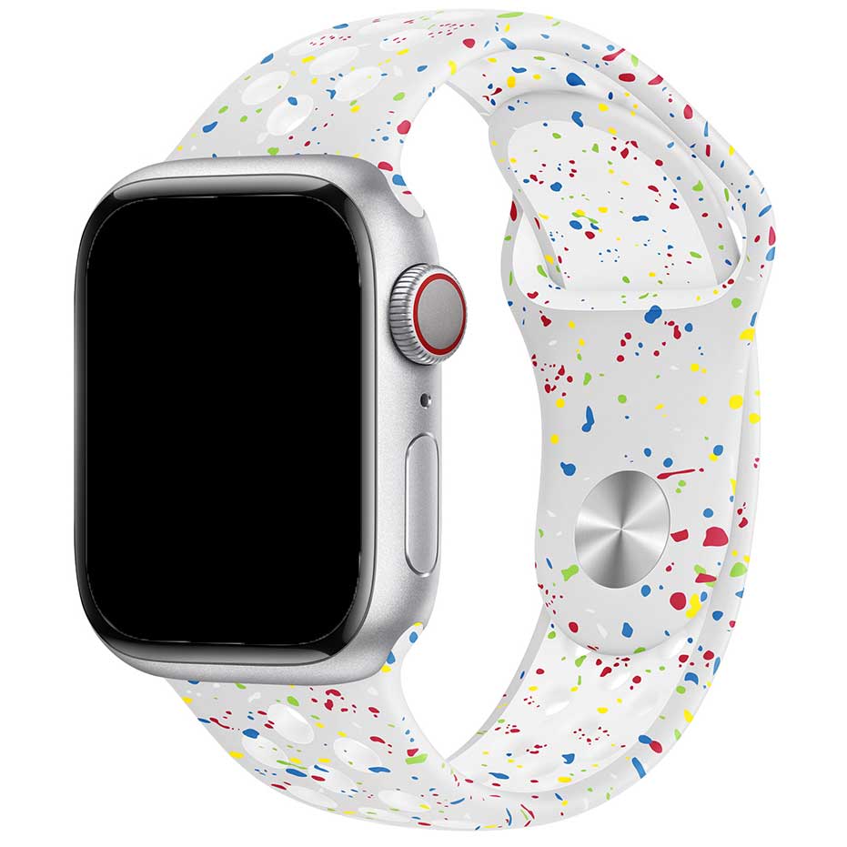 Cinturino doppio sport per Apple Watch - platino