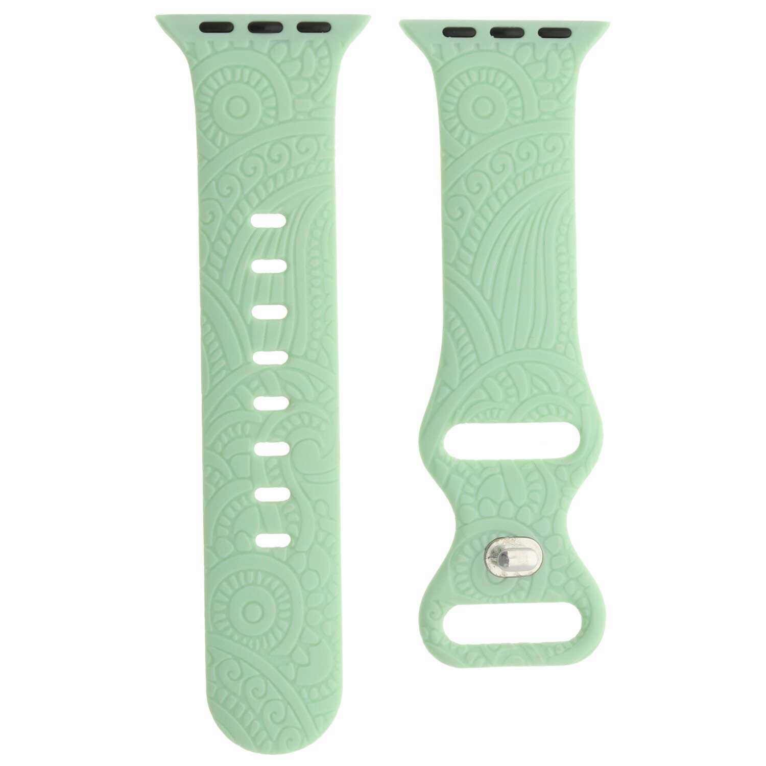Cinturino sport con stampa per Apple Watch - Ibiza verde