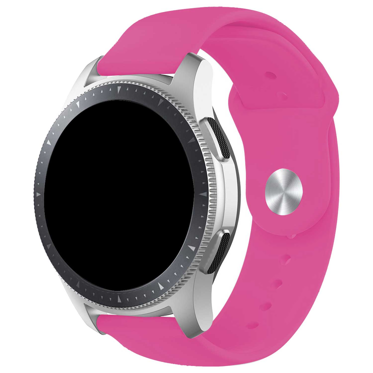 Cinturino in silicone per Samsung Galaxy Watch 6 - rosa acceso