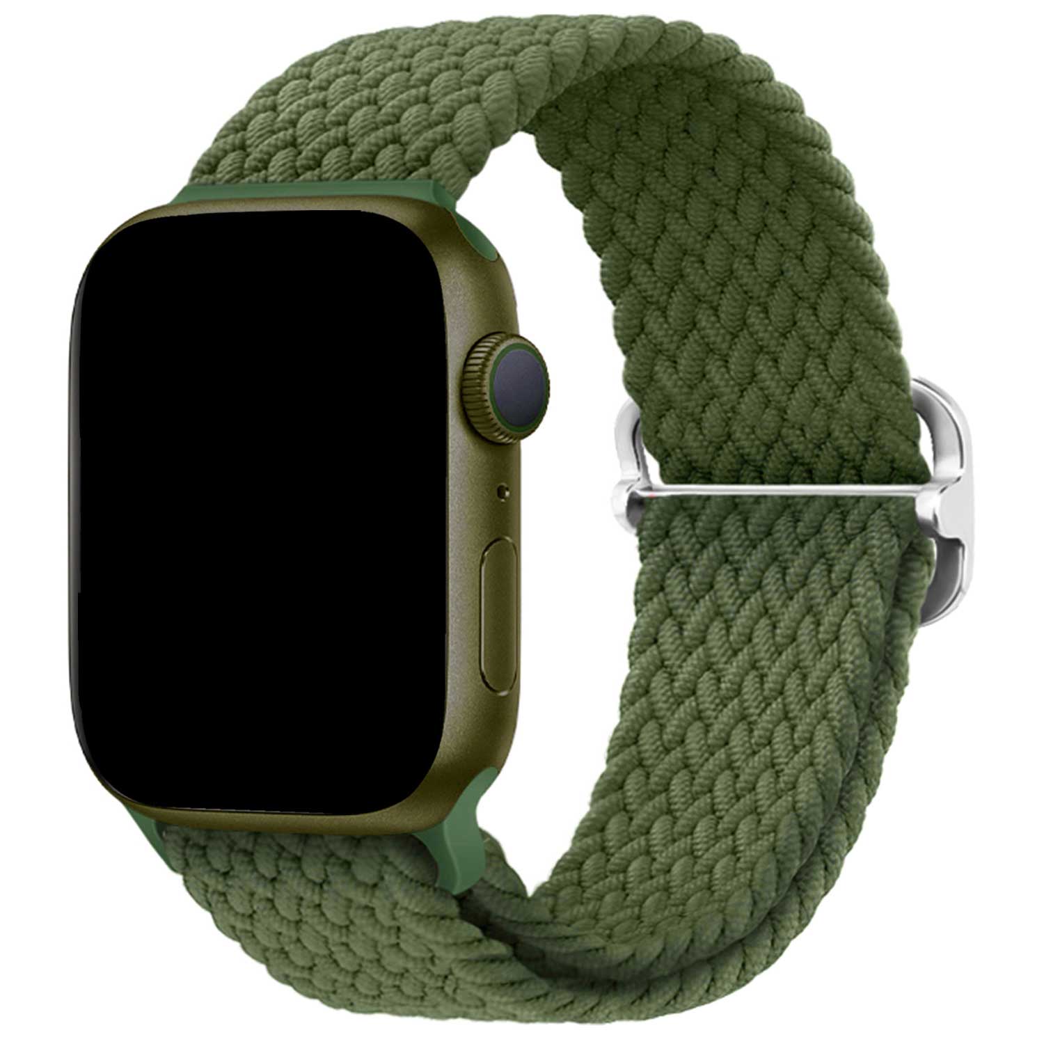 Cinturino con fibbia intrecciata in nylon Weavy per Apple Watch