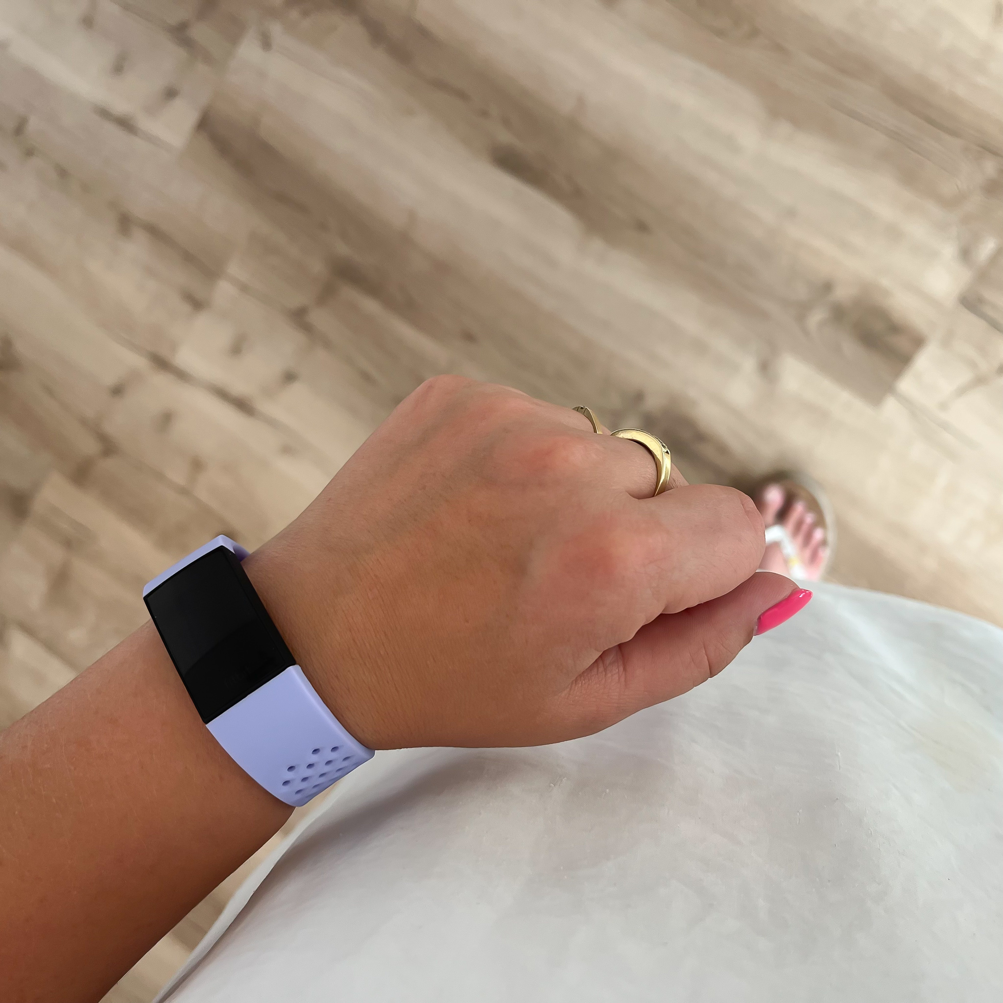 Cinturino sport point per Fitbit Charge 3 & 4 - lavanda