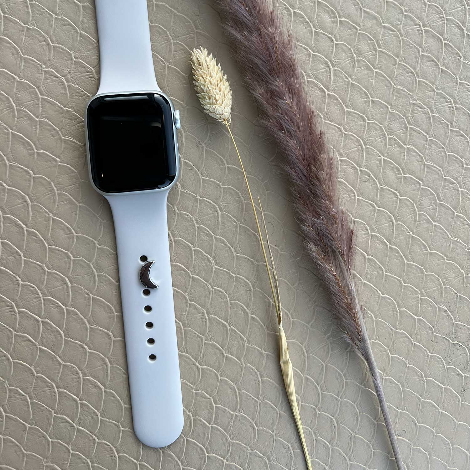 Gioielli per Apple Watch - moon argento