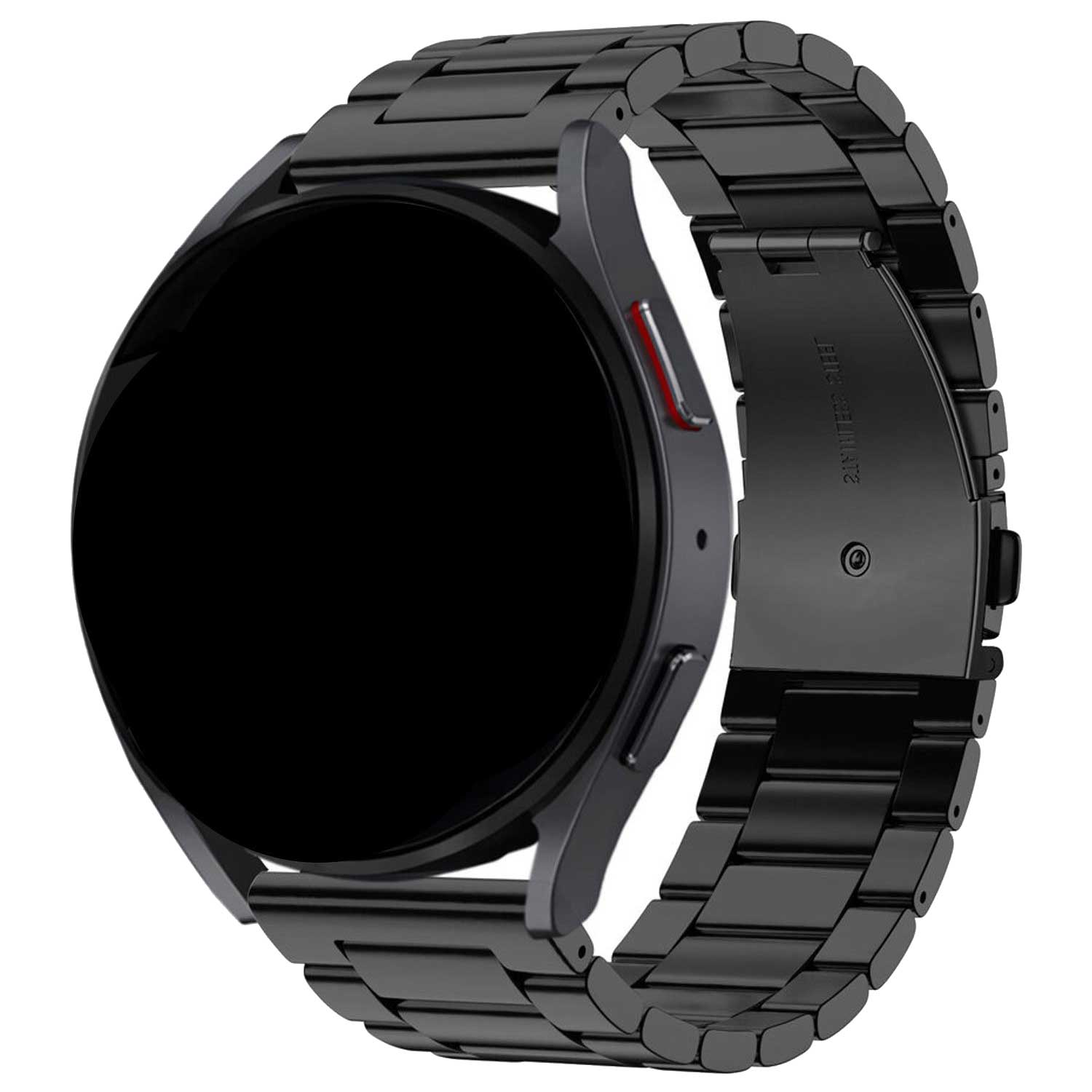 Cinturino a maglie in acciaio con perline per Samsung Galaxy Watch 5 Pro - nero