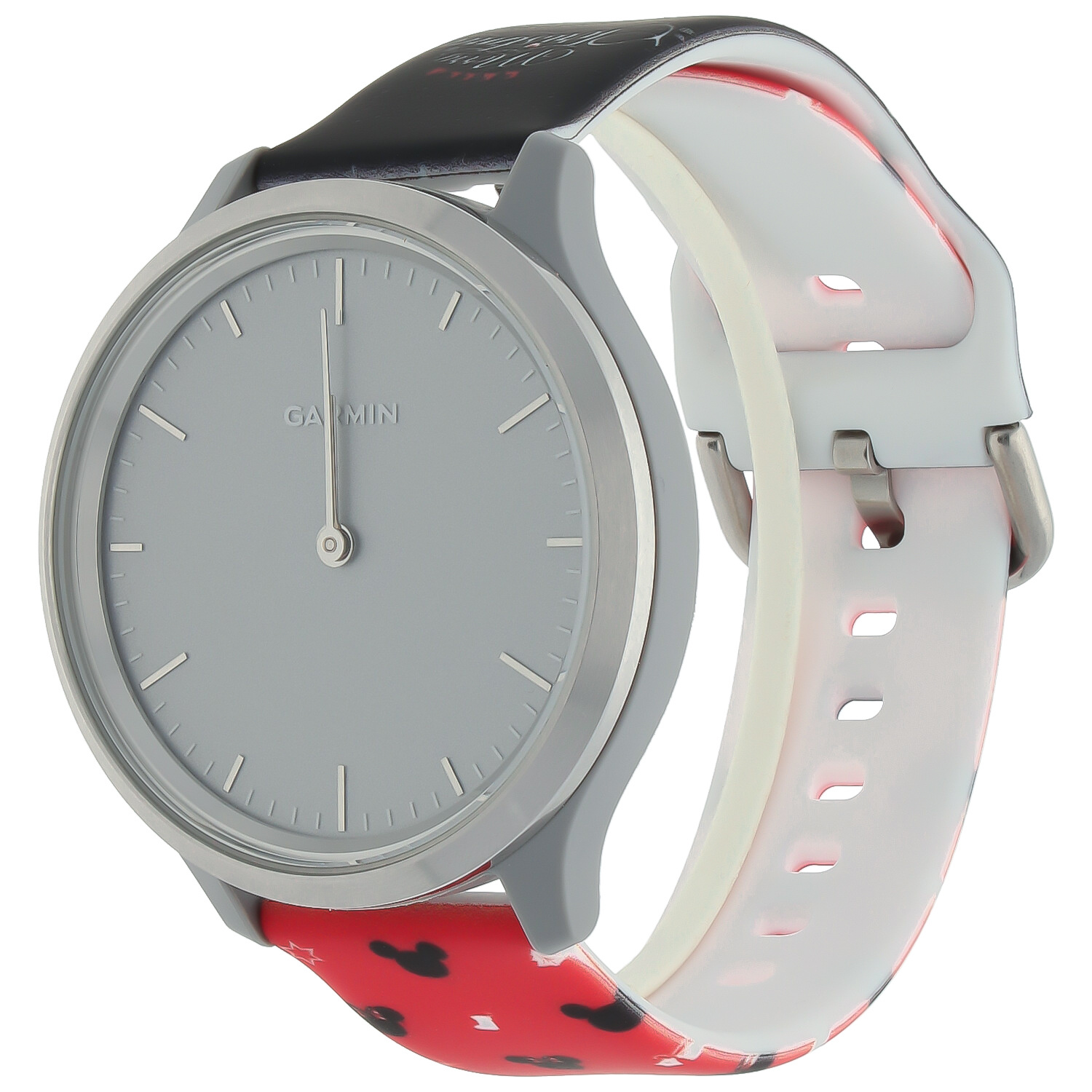 Cinturino sport con stampa per Samsung Galaxy Watch - Natale nero rosso