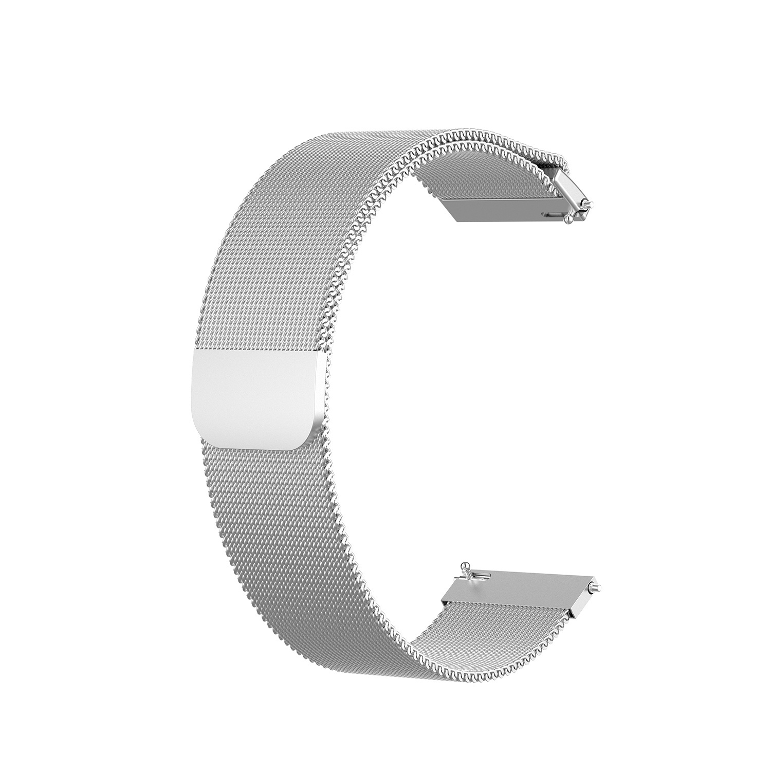 Cinturino loop in maglia milanese per Samsung Galaxy Watch - argento